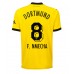 Borussia Dortmund Felix Nmecha #8 Hjemmedrakt 2023-24 Korte ermer